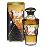 Shunga Huile de massage Chauffante Aphrodisiaque - BAISERS AU CARAMEL 100ml